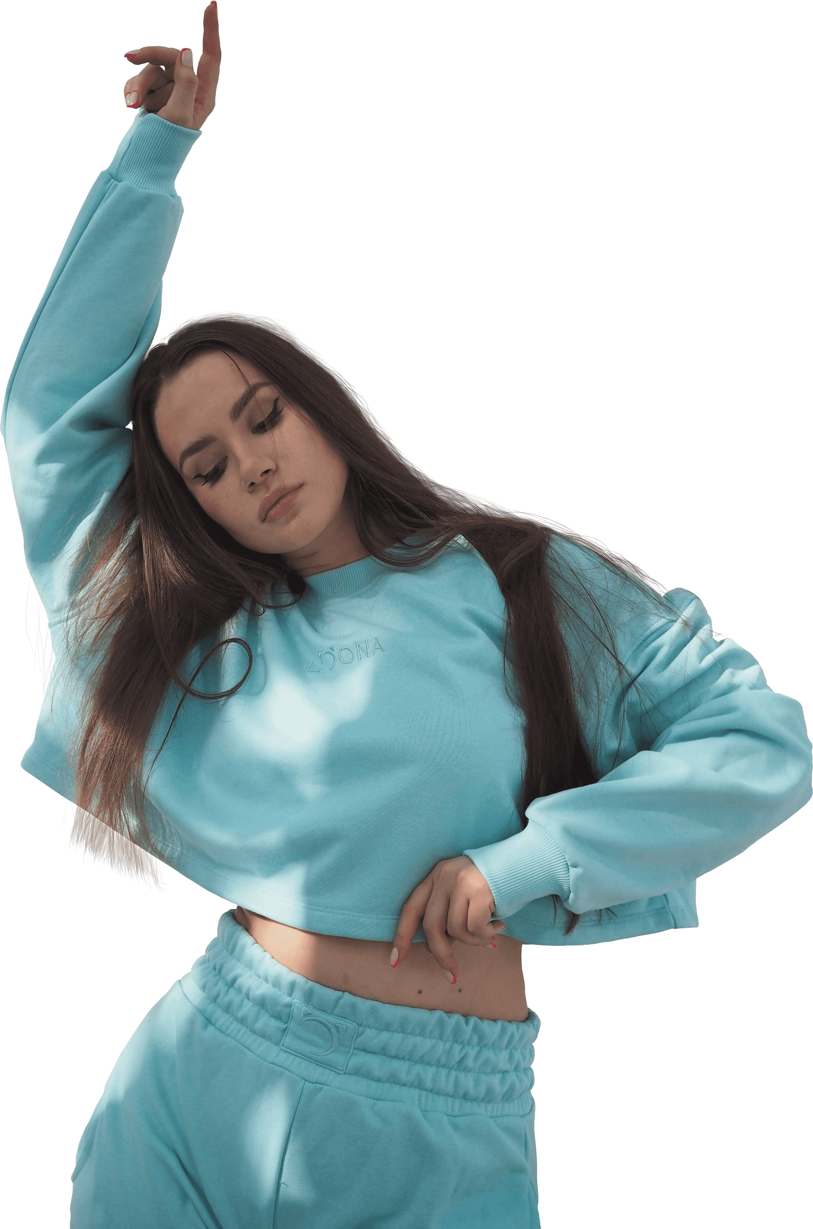 girl wearing hoodie